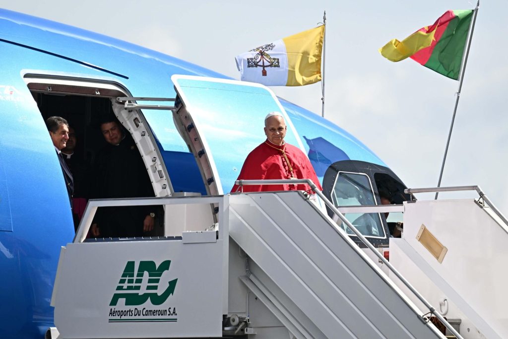 El papa León XIV en Camerún
