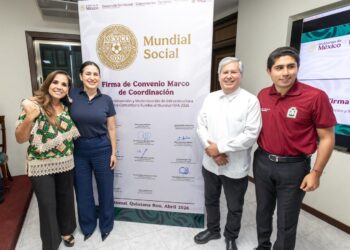 Mundial Social en Playa del Carmen: inversión histórica en canchas y deporte comunitario