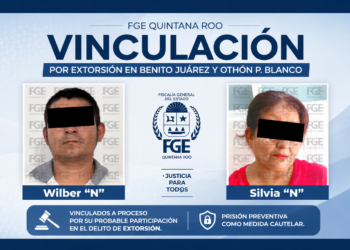 🚨 Golpe a la extorsión en Quintana Roo: FGE logra prisión preventiva para dos acusados en Cancún y Chetumal