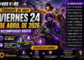 🎮🔥 Códigos Free Fire hoy 24 de abril 2026: recompensas gratis por tiempo limitado
