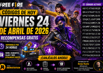 🎮🔥 Códigos Free Fire hoy 24 de abril 2026: recompensas gratis por tiempo limitado
