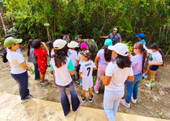 Impulsa la FPMC el aprendizaje ambiental con “Descubriendo la Naturaleza” en el Parque Urbano Corazón