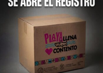 Lanza Estefanía Mercado convocatoria 2026 del programa “Playa Llena, Corazón Contento” para apoyar a familias vulnerables