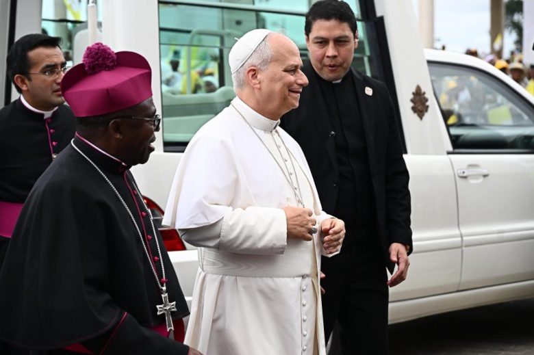 El papa León XIV en Guinea Ecuatorial