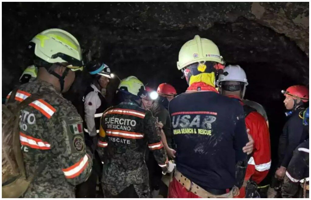 Un minero fue localizado con vida, y un tercero fue recuperado el cuerpo a 13 días del derrumbe en una mina en El Rosario, Sinaloa