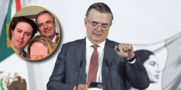 Marcelo Ebrard reconoce que su hijo vivió en la embajada de México en Reino Unido