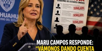 MARU CAMPOS RESPONDE: lanza mensaje tras señalamientos y menciona “lista roja de morenistas” de Estados Unidos