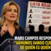 MARU CAMPOS RESPONDE: lanza mensaje tras señalamientos y menciona “lista roja de morenistas” de Estados Unidos