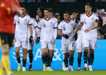 México empata con Bélgica