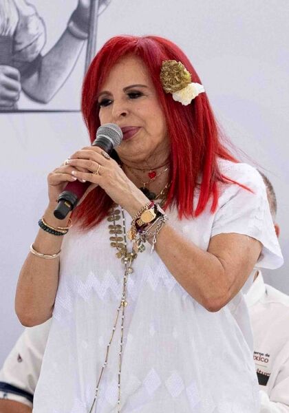 La actual gobernadora de Campeche, la morenista Layda Sansores. Analistas ven avance del partido MC