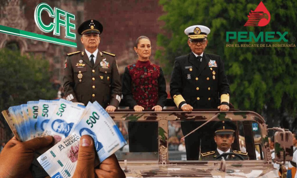 Eliminan pensiones doradas en CFE y Pemex tras reforma constitucional; militares quedan fuera del tope y seguirán con haberes millonarios.