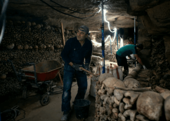 Un soplo de vida para el hogar de los muertos: remodelan las catacumbas de París