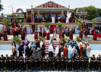 Vía crucis muy especial en Iztapalapa