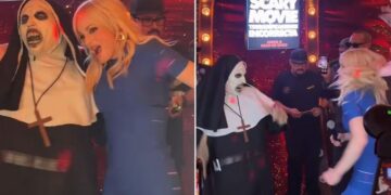 👻💃📹VIDEO// Ana Faris baila con “La Monja” en México y se hace viral