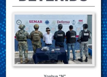 "Narcomenudeo en Cancún: detienen a joven durante operativo y lo vinculan con robos"