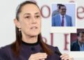 Sheinbaum descarta riesgos por la entrega voluntaria de exfuncionarios de Sinaloa a EU