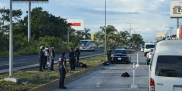 Accidente de motociclista en Cancún deja una persona sin vida en el boulevard Colosio