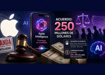 📱 Apple pagará millones por polémica con su IA
