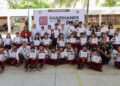 Ana Paty Peralta toma protesta a 209 “Guardianes escolares por la paz” en Cancún