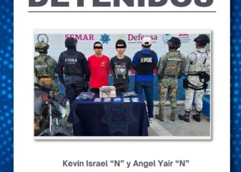Autoridades policiacas aseguran a implicados en presunto narcomenudeo en Cancún
