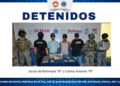 Autoridades policiacas aseguran a implicados en presunto narcomenudeo en Cancún