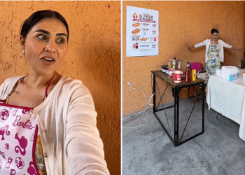😱 Gomita vende hot dogs y desata polémica viral