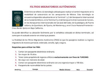 ✈️ México activa FMA en aeropuertos rumbo al Mundial