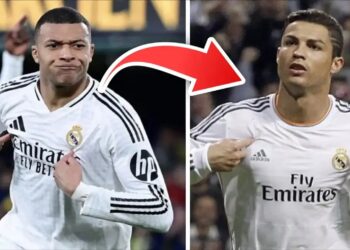 Cristiano Ronaldo le juega broma a Mbappé antes del Mundial