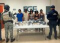Detienen a cinco personas por presunto narcomenudeo tras un fuerte cateo en Playa del Carmen