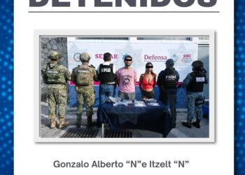Detienen a pareja con dosis de droga en la Supermanzana 102 de Cancún