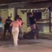 Detienen a sujetos ebrios tras fuerte choque y golpean a policías en Playa del Carmen
