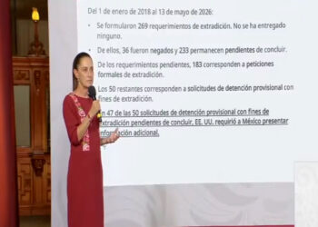 🇲🇽🎥VIDEO// Sheinbaum exhibe a EU: 269 extradiciones y ninguna concedida
