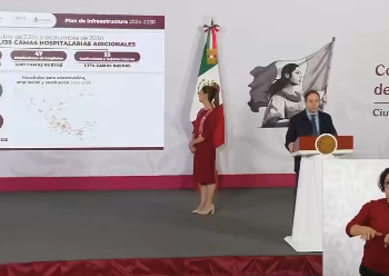 "El gobierno federal anuncia inversión en hospitales para sumar más de 9 mil camas en el sexenio"