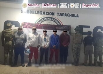 Elementos de la Secretaría de Marina aseguran toneladas de cocaína en Chiapas