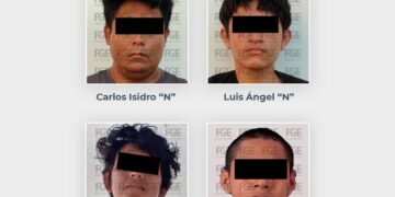 FGE logra vinculación a proceso de ocho personas por narcomenudeo en Benito Juárez