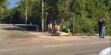 Fuertísimo accidente en la carretera 307 deja a cinco trabajadores lesionados