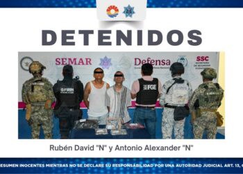 Golpe a la delincuencia en la Supermanzana 31: Dos detenidos y vehículos recuperados