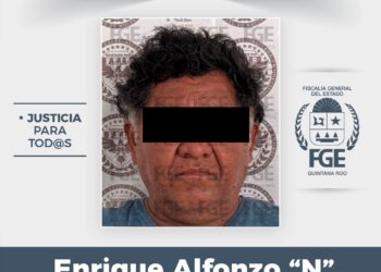 La FGE logra detener a un presunto extorsionador en Benito Juárez