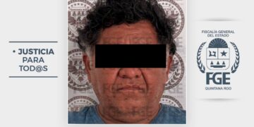 La FGE logra detener a un presunto extorsionador en Benito Juárez