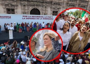 Morena marcha contra Maru Campos en Chihuahua: exigen juicio político por “traición a la patria”