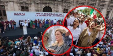 Morena marcha contra Maru Campos en Chihuahua: exigen juicio político por “traición a la patria”