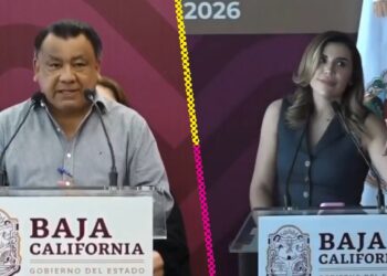 "No hay apagones", dijo el gobierno de Baja California y se les fue la luz en pleno evento"