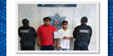 Operativo en la Supermanzana 208 culmina en detención por desobediencia y resistencia de particulares