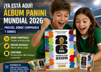 ⚽ Álbum Panini Mundial 2026: precios y dónde comprarlo