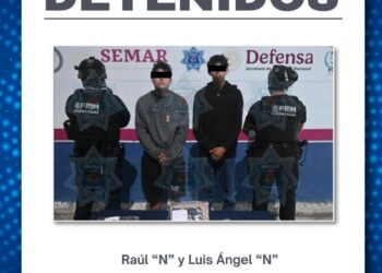 Policía de Cancún logra la captura de dos jóvenes por robo a transeúnte