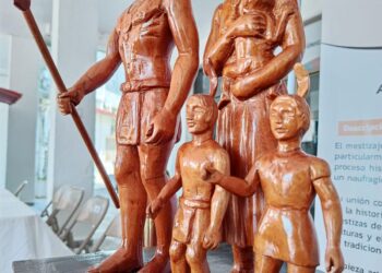 Presentan la pieza artesanal "El Mestizaje" para honrar las raíces culturales e históricas de Chetumal
