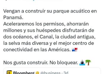 Proyecto Perfect Day: Alcalde de Panamá busca atraer la millonaria inversión rechazada en México