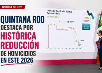 "Quintana Roo destaca por histórica reducción de homicidios en el primer cuatrimestre de 2026"