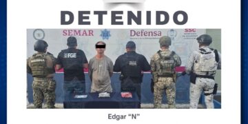 Refuerzan seguridad con detención por delitos contra la salud en la SM 94