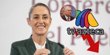 Sheinbaum critica a TV Azteca durante conferencia matutina